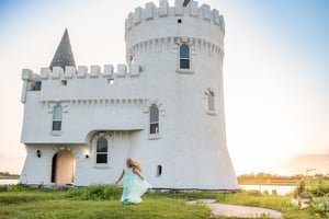 Image of Royal Castle Minis with gold chair, DRAGON, and horse  $260 pay half price to hold your spot. 