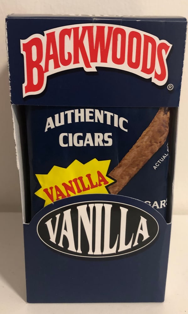 Image of Vanilla Backwoods Cigars [1 box] - (8 packs of 5)