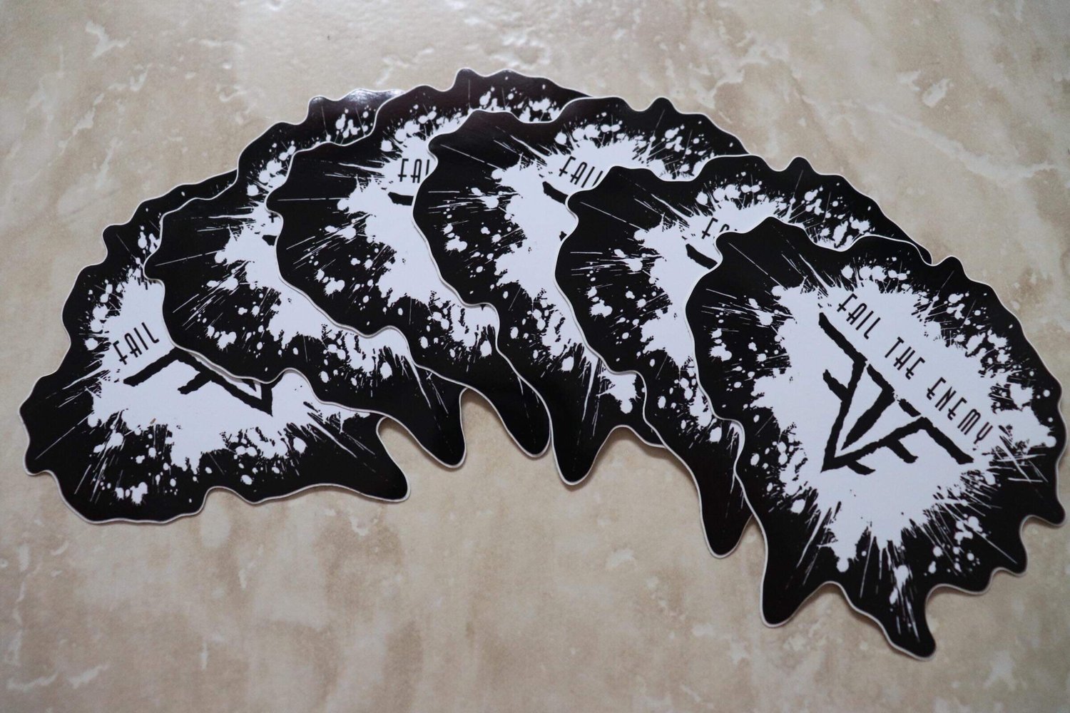 Image of FTE vinyl stickers 