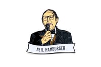 Neil Hamburger Enamel Pin