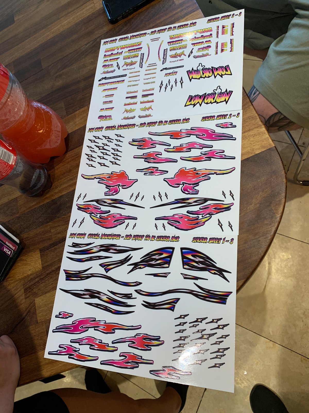 loworigin ロウオリジン ステッカーセット