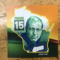 Bart Starr remembrance Sticker  