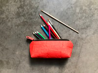 Image 4 of Pencil case, small pouch, pencil pouch made in Piñatex™