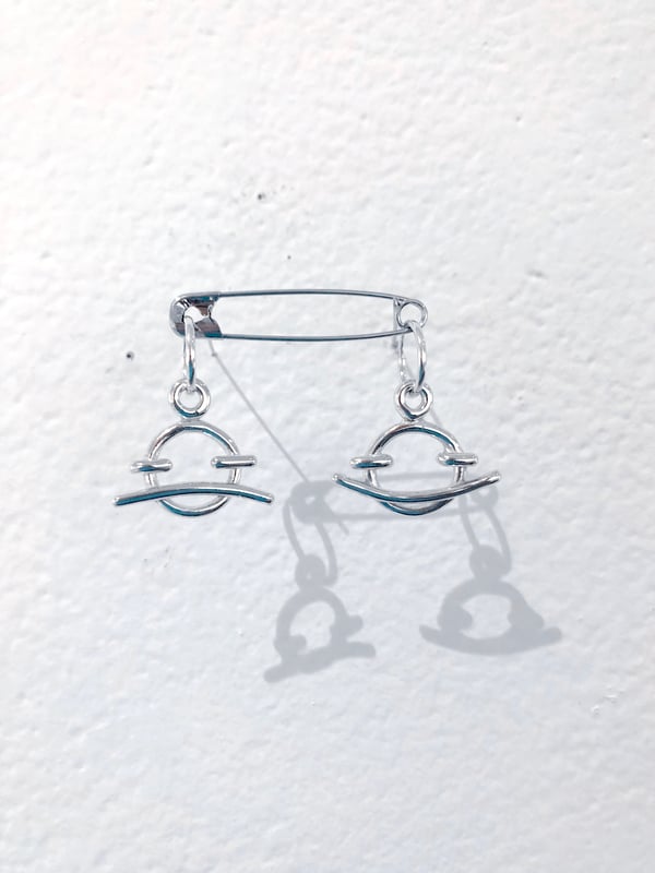 Image of good days bad days earrings
