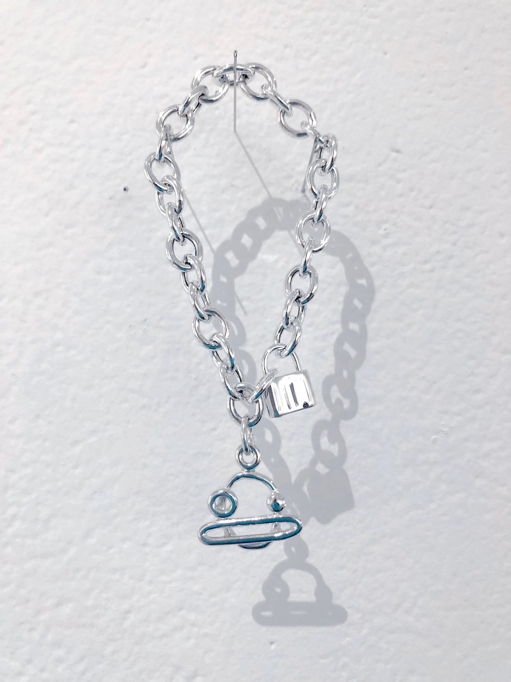 Image of lil mouthbreather chunky charm bracelet