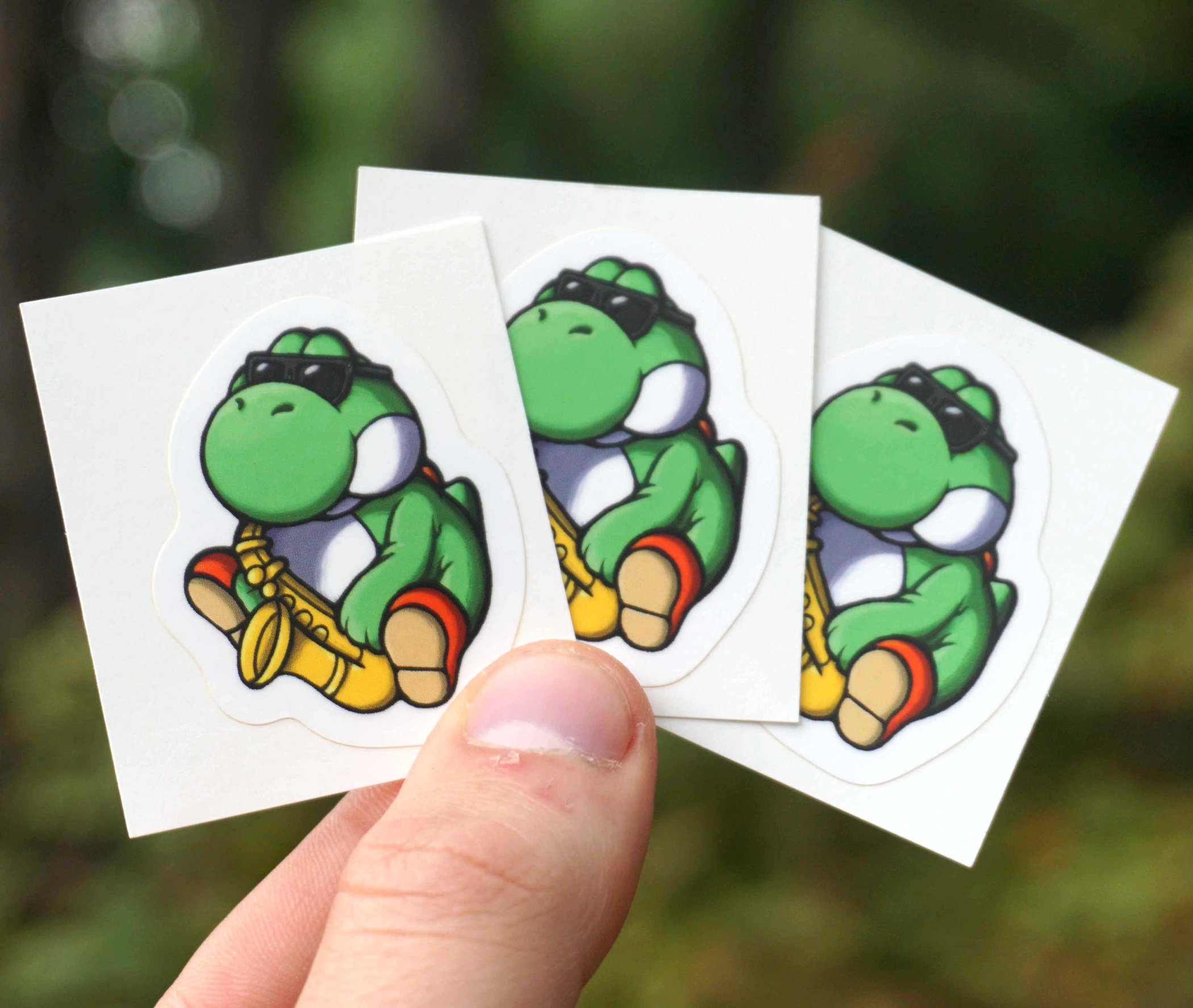 15 Big Yoshi Stickers | cyranek