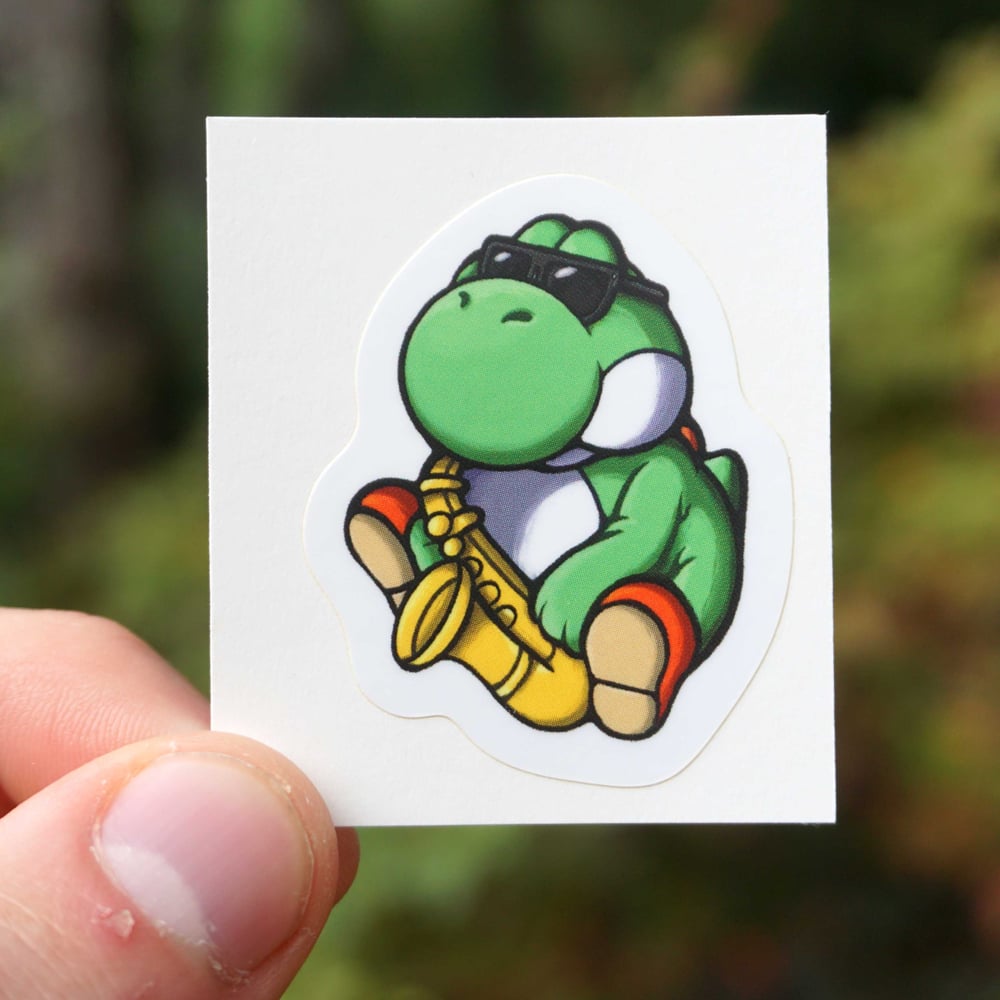 15 Big Yoshi Stickers cyranek