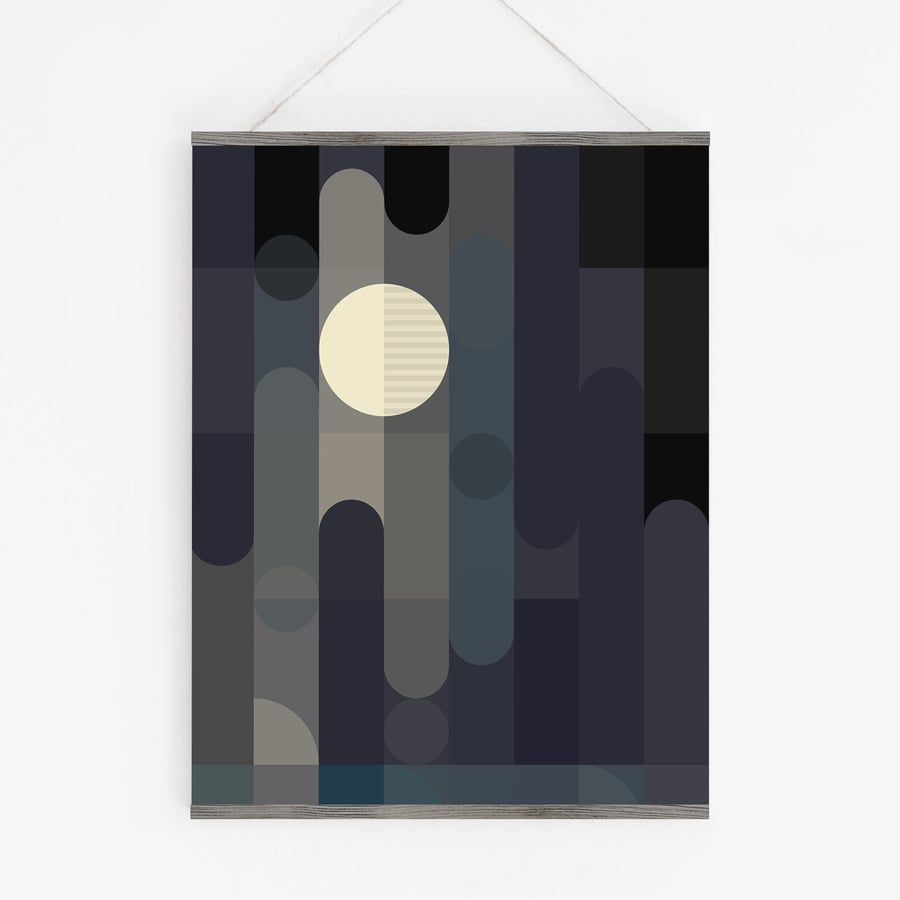 Image of Lunar Elements Art Print