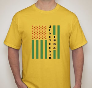 Image of Juneteenth T-Shirt - Yellow