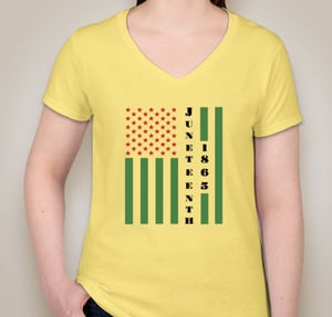 Image of Juneteenth T-Shirt - Yellow