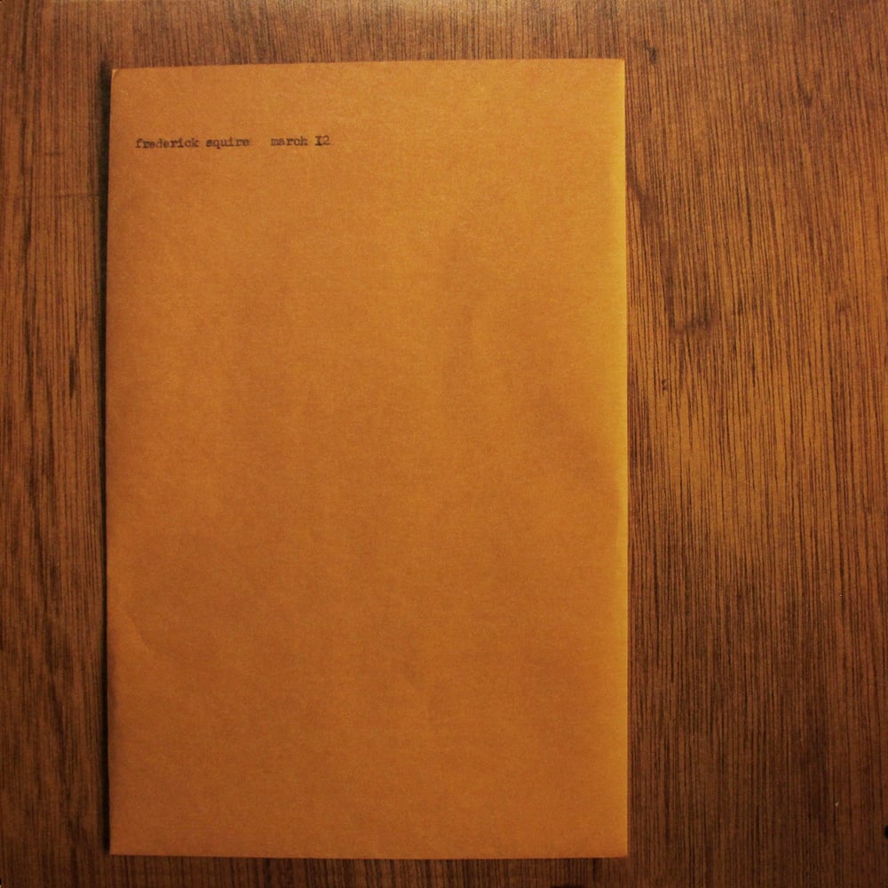 Image of FREDERICK SQUIRE - "March 12" Vinyl LP