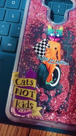Image of Cats Not Kids Mini Sticker