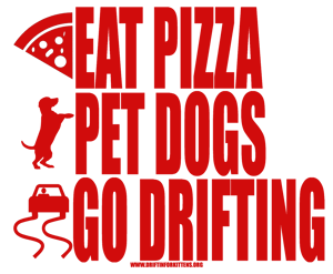Image of Pizza, Dogs, Drifting T-Shirt