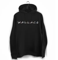 WALLACE X OWF$ "FRIENDS" BLACK HOODIE