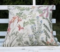 Wildflower Garden Belgian Cotton Linen Cushion