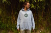 Leaf Hoodie (grey & green) 