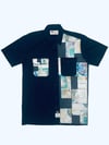 AXECENTS MAP PACK S/S WORK SHIRT - BLACK 