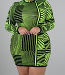Image of “NEON ME BABY” Body con Dress
