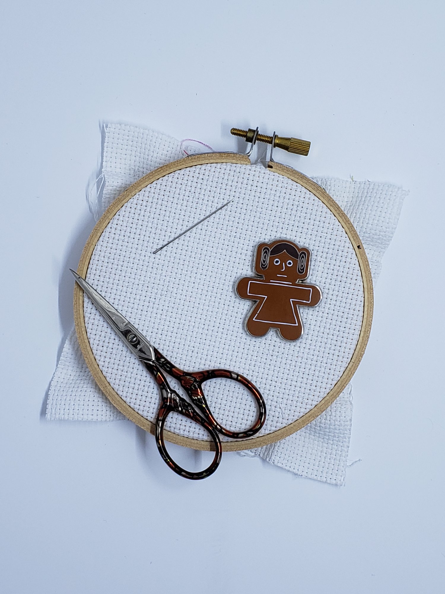 Image of Disney Needle Minder - Gingerbread Leia