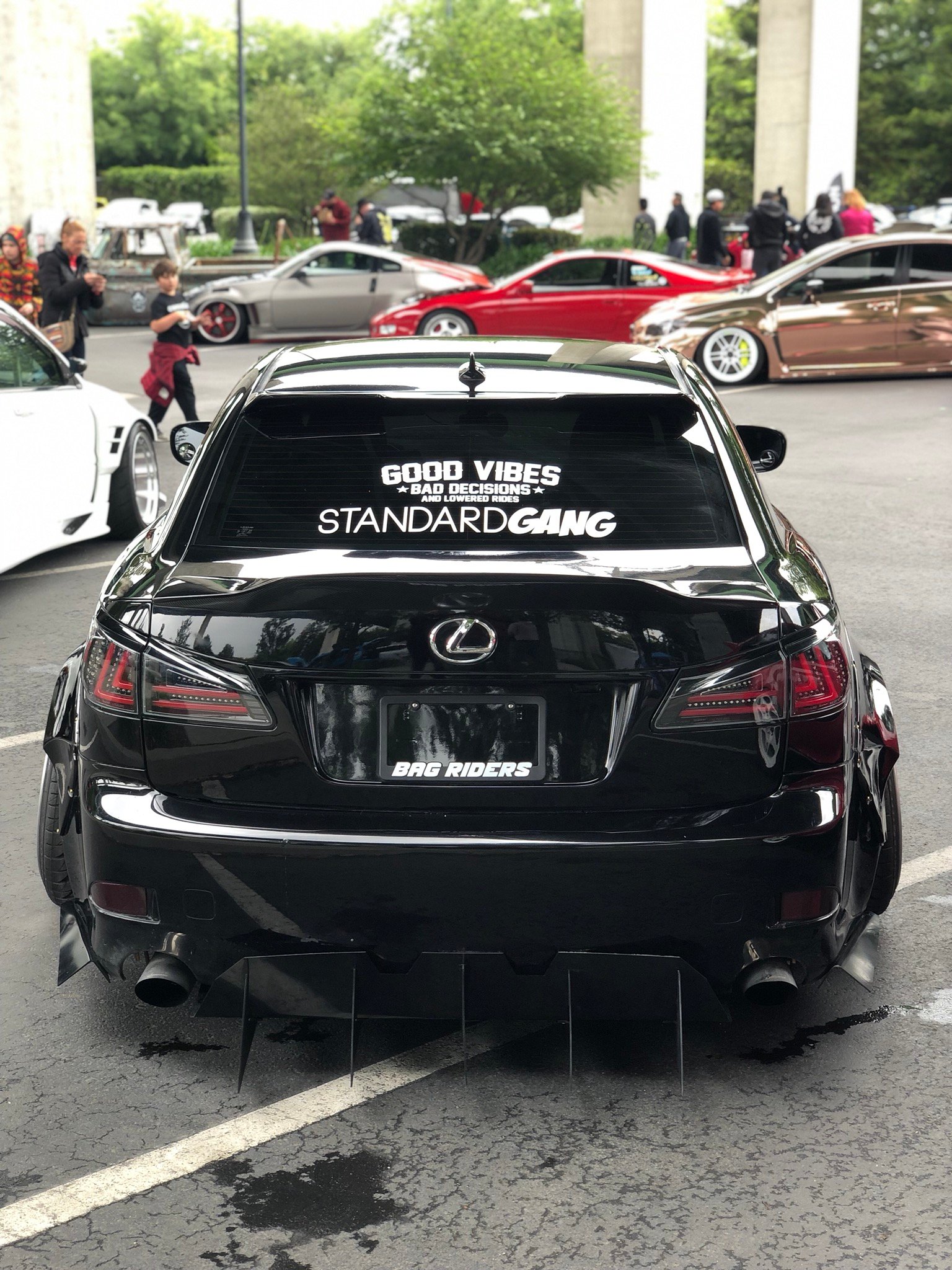 Lexus 2IS Rear Diffuser Kit | Invictus Aero