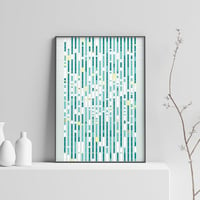 Image 1 of Ocean Mosaic Art Print
