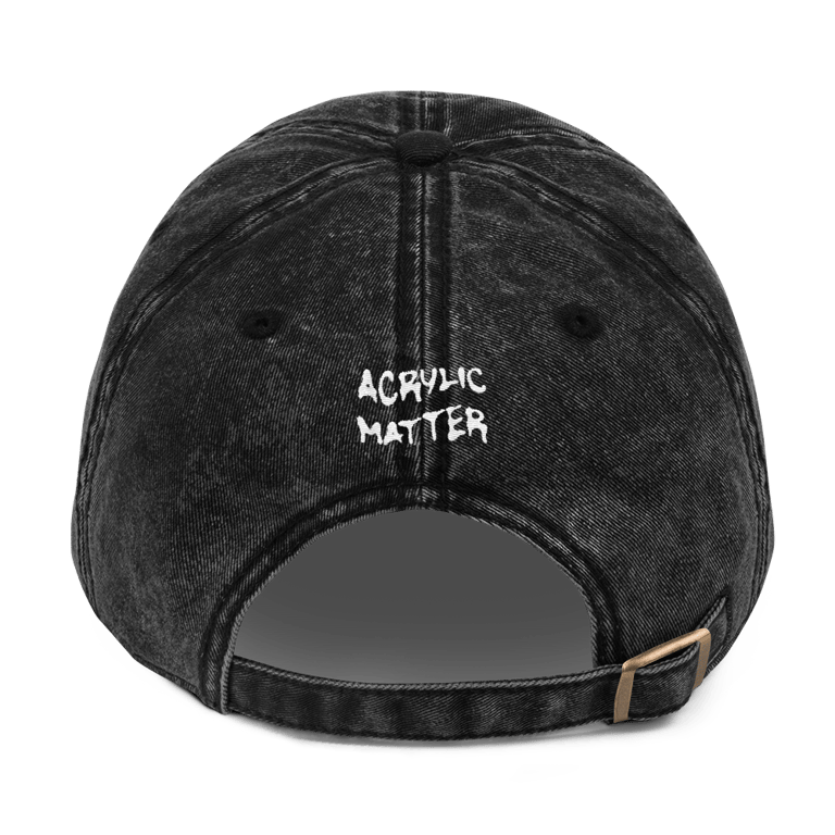 WEIRDOSH*T DENIM DAD CAP Image 3