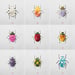 Image of Natura Insects 5 -Jewel Beetles-