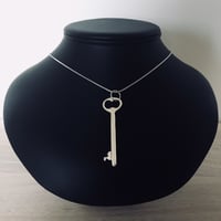 Image 2 of Dessa 'Skeleton Key' Necklace