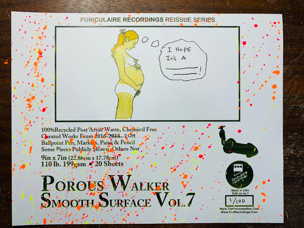 Image of Porous Walker Smooth Surface Vol. 7 (PRE-ORDER) WITH2 PAIRS OF FREE SOX