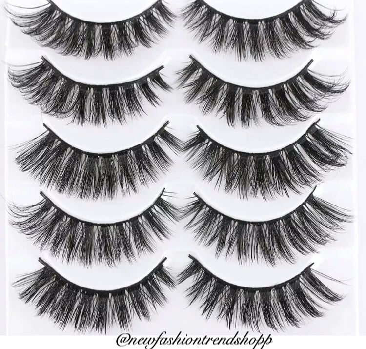 Luxury Flutter Lashes 5 Pairs Bundle set