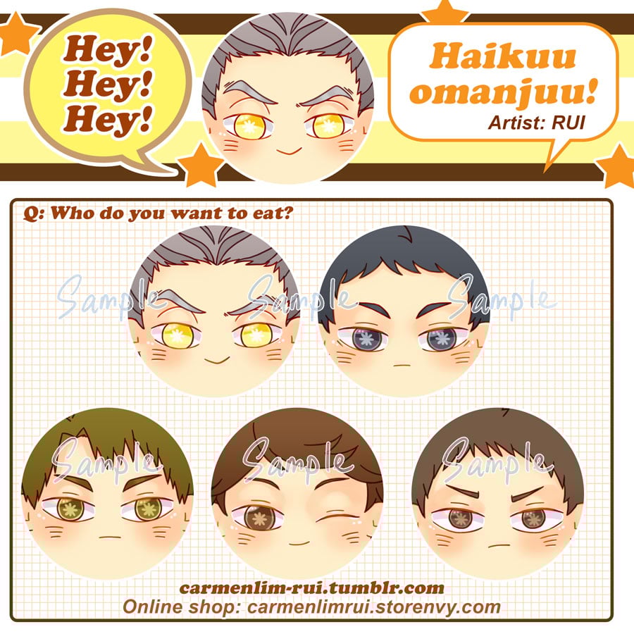 Image of [P0] Haikyuu Omanjuu 
