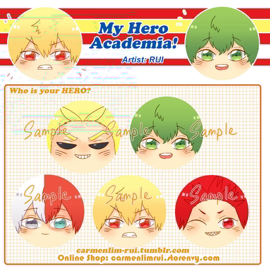 Image of My Hero Academia Omanjuu