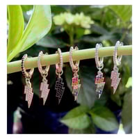 Image 3 of Bolt earrings