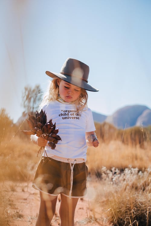 Image of *Organic Child of the Universe Organic Tee - White