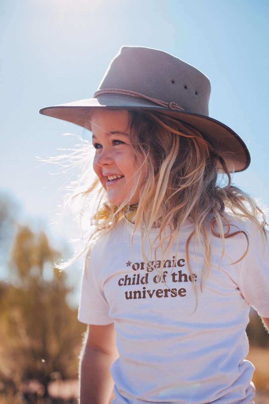 Image of *Organic Child of the Universe Organic Tee - White