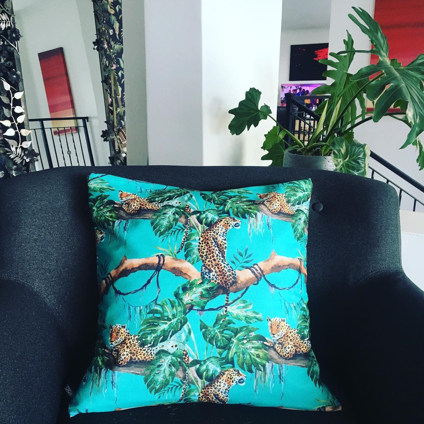 leopard cushion covers