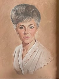 Image 3 of Mid Century Pastel Portrait