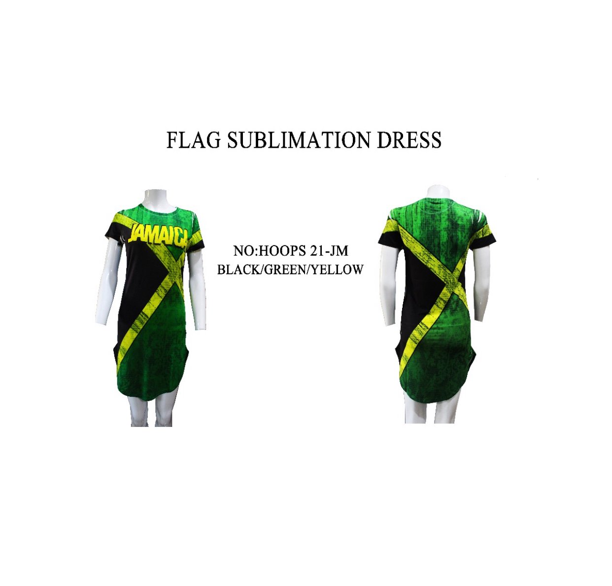 jamaican wrap dress