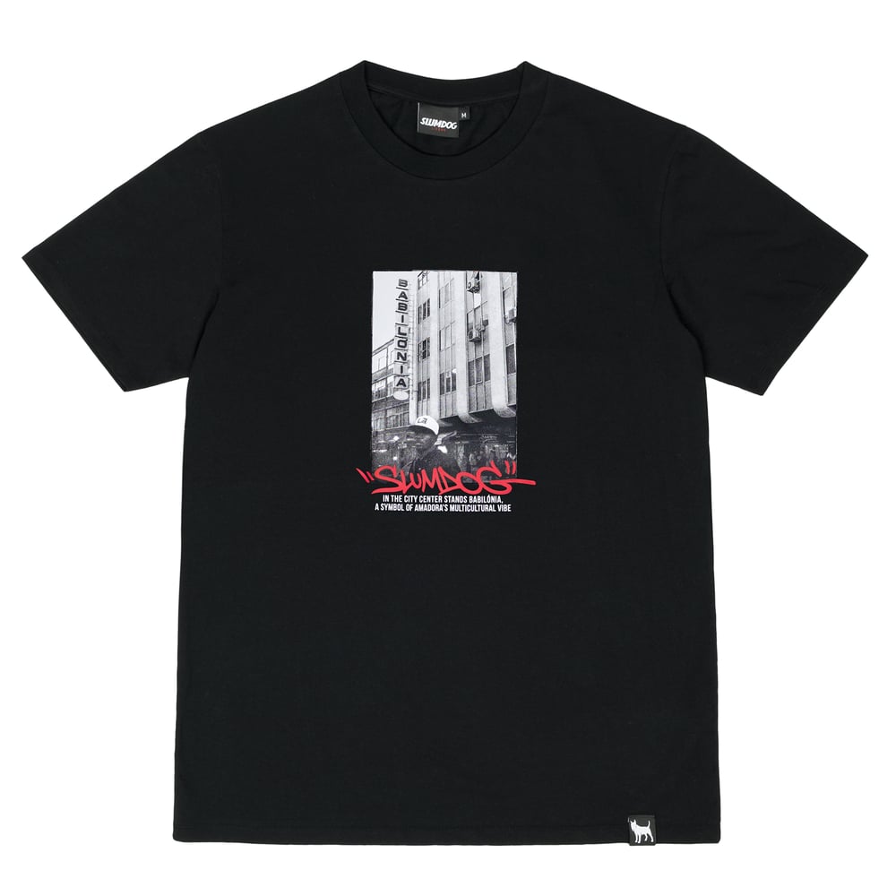 Image of BABILÓNIA TEE <br> BLACK