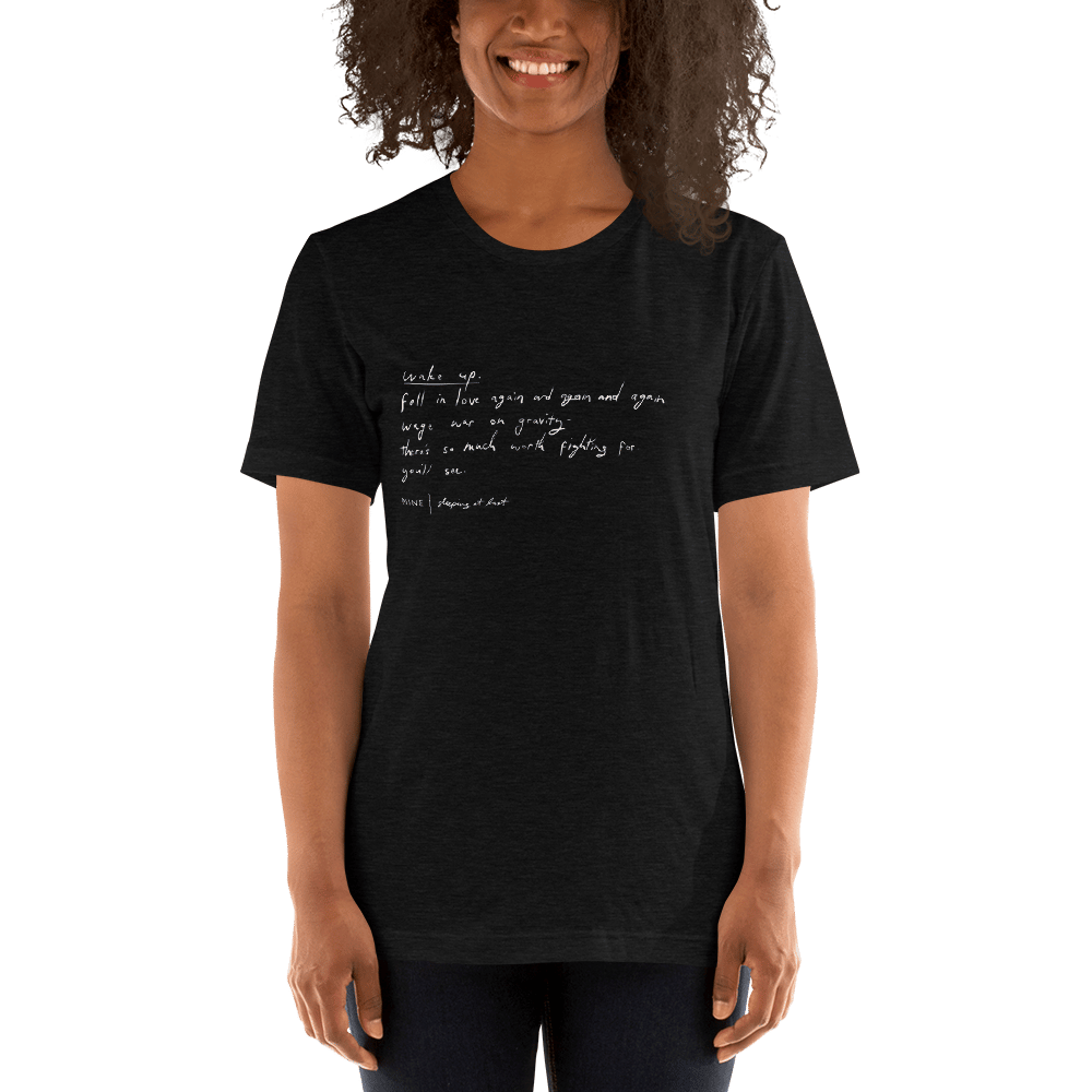 Download "Nine" Handwriting Shirt / Sleeping At Last