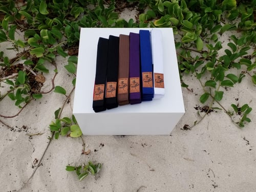 Image of Premium BJJ belt, Competition Black Belt