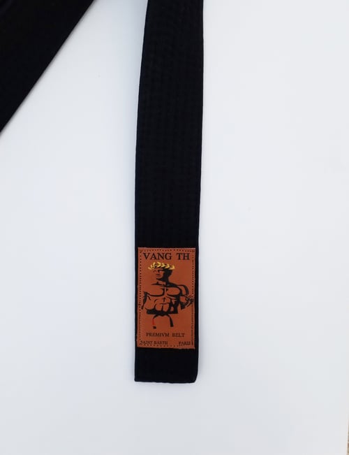 Image of Premium BJJ belt, Competition Black Belt