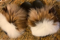 White & brown slides 