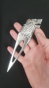 Game Of Thrones Sansa Stark Direwolf Pin, Cast in Solid Pewter