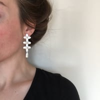 Image 2 of pine earring