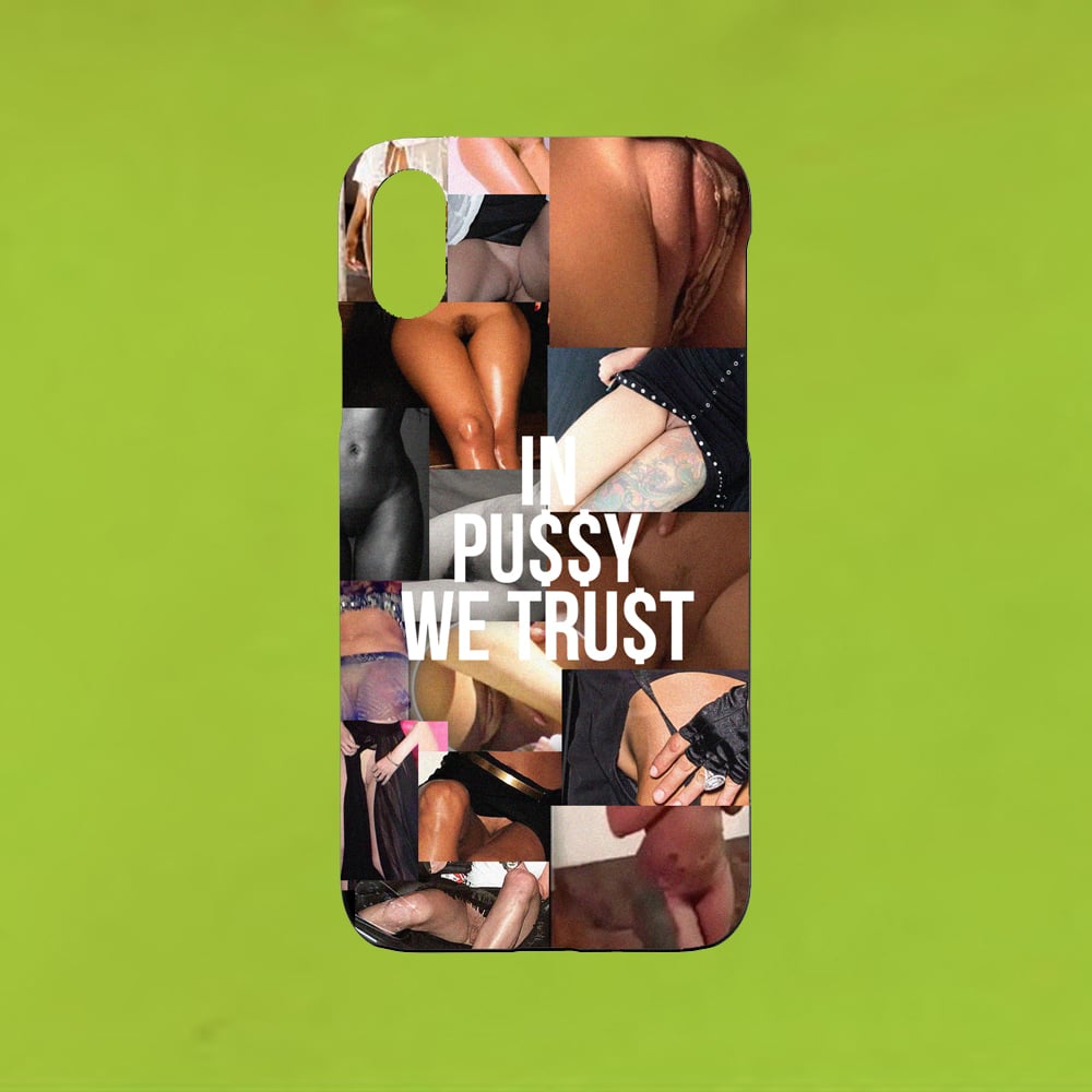 Image of IN PU$$Y WE TRU$T iPHONE CASE