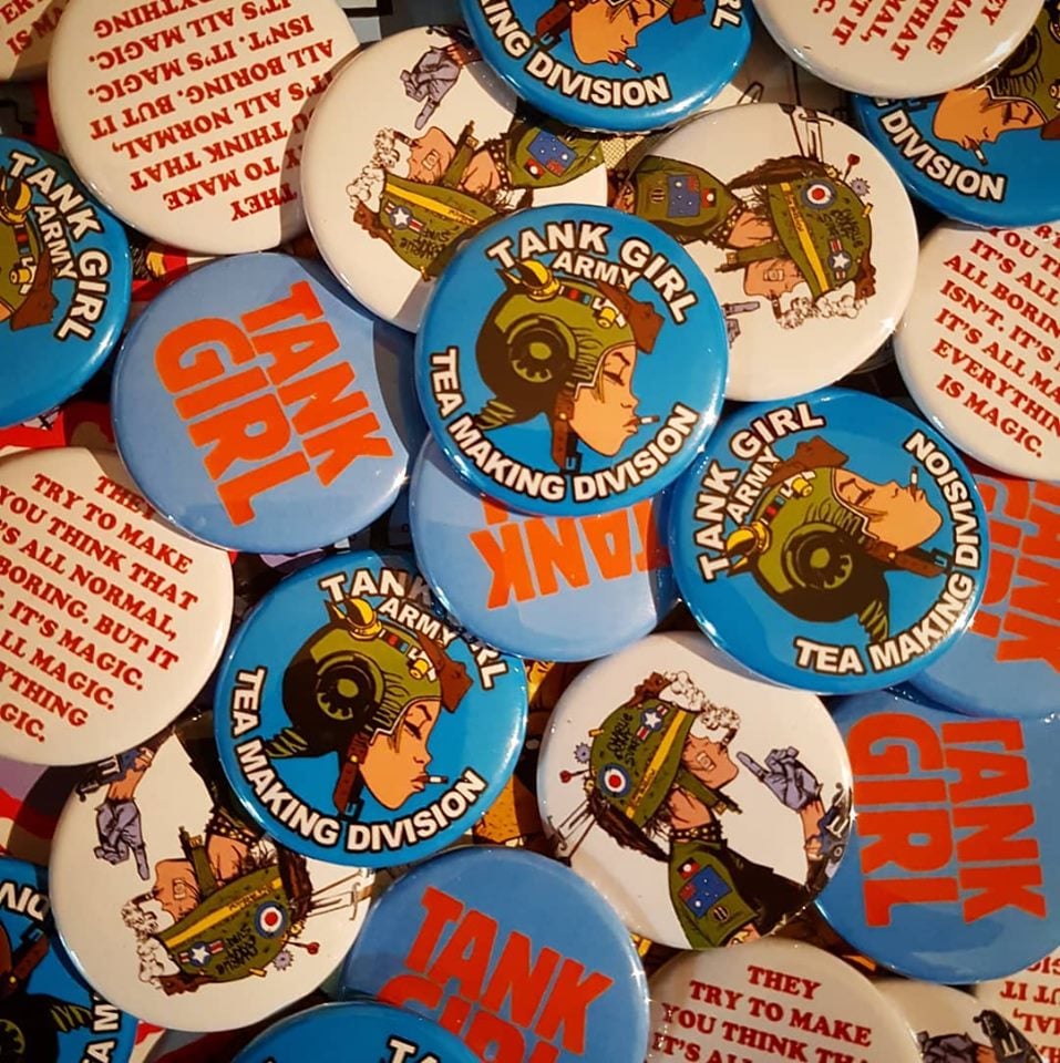 Image of New Tank Girl Badges