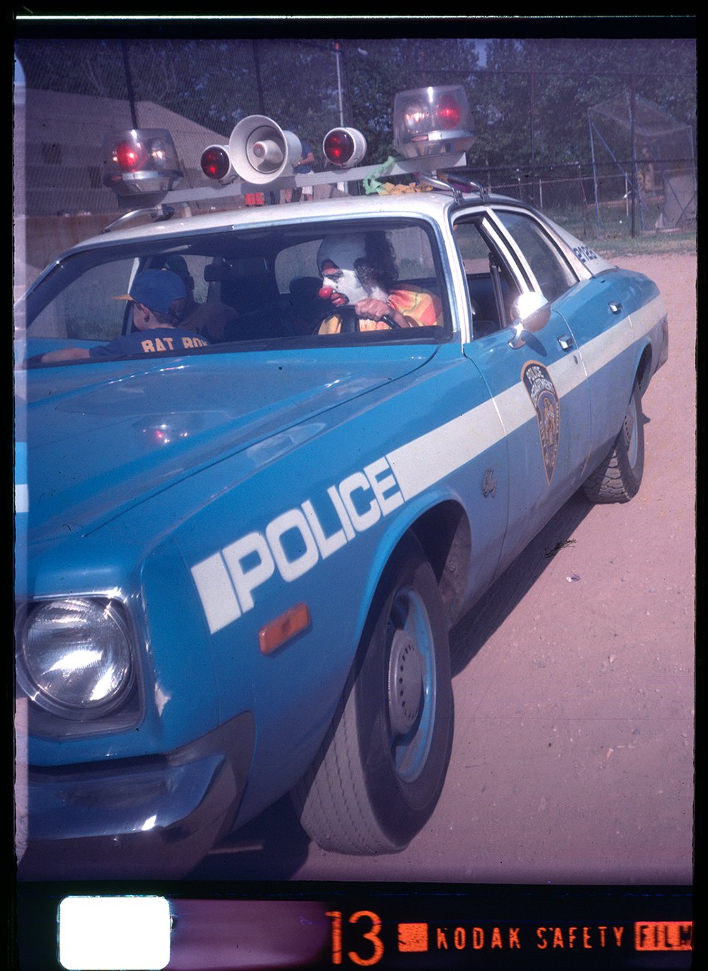 Image of PoPo The Clown. NYC 1977