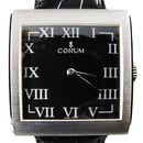 Image of NEW VINTAGE MEN'S CORUM BUCKINGHAM STAINLESS STEEL WATCH, 17 JEWEL, MANUAL MECHANICAL