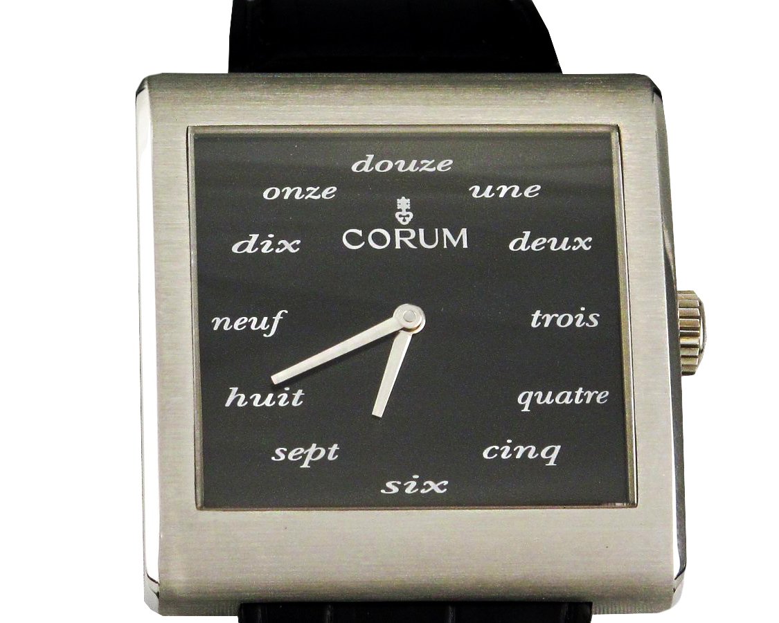 NEW RARE VINTAGE MEN S CORUM BUCKINGHAM MANUAL MECHANICAL WATCH